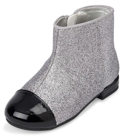 NWT The Children’s Place Glitter Infant Boots - Picture 1 of 8
